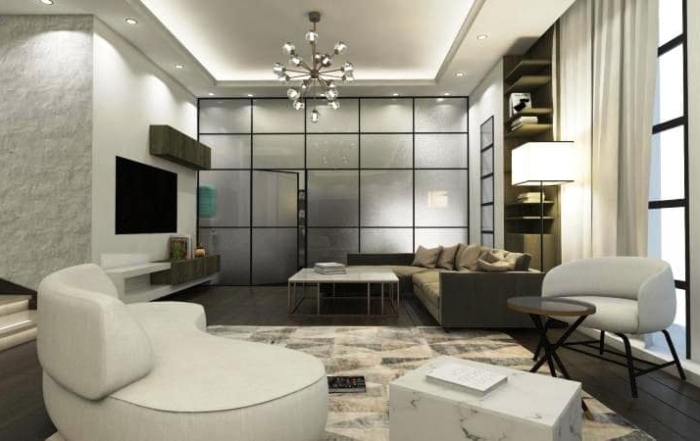 Electrical Fixtures & Lighting Services In Dubai | Professional ... - Luxury Flat Renovation With Stylish Electrical Fixtures