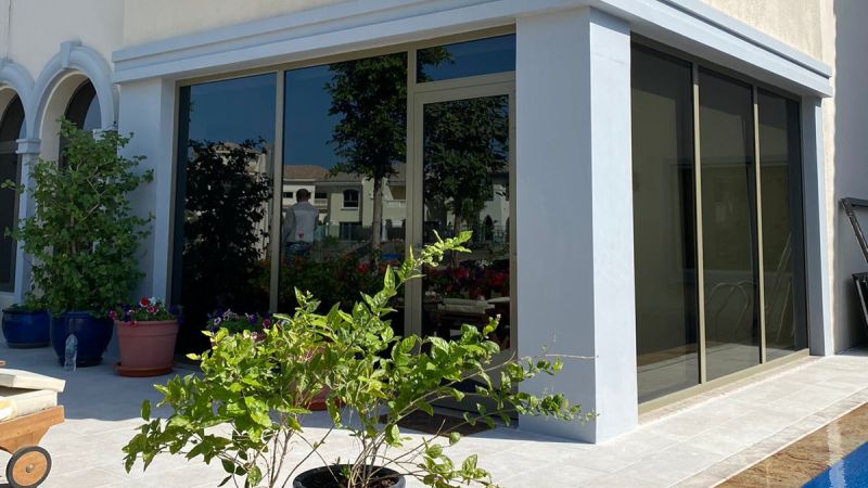 Construction and Fitout of a Office - Villa in Palm - residential and exterior