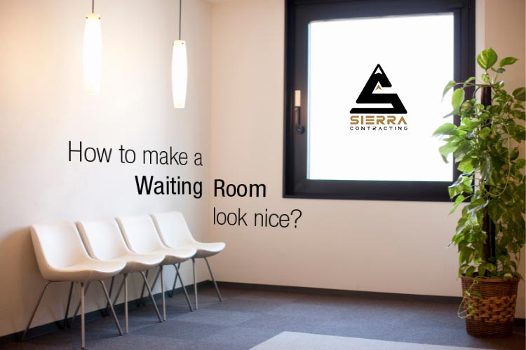 how to make a waiting room, look nice