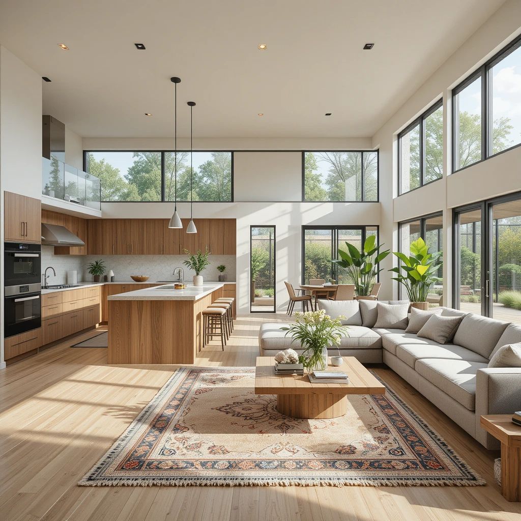 Choose Warm, Textured Materials