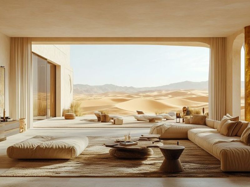 Desert-Inspired Interiors: Warming Up Your Space with UAE Desert Aesthetics