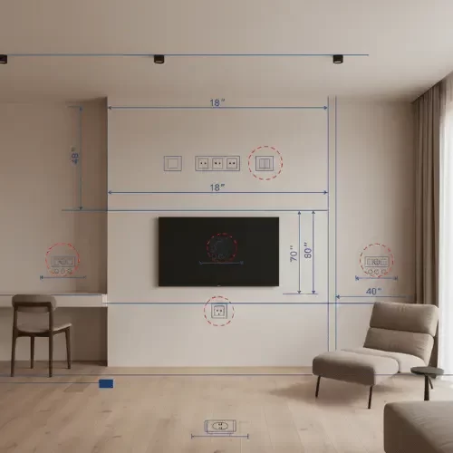 Electrical Fixture Placement