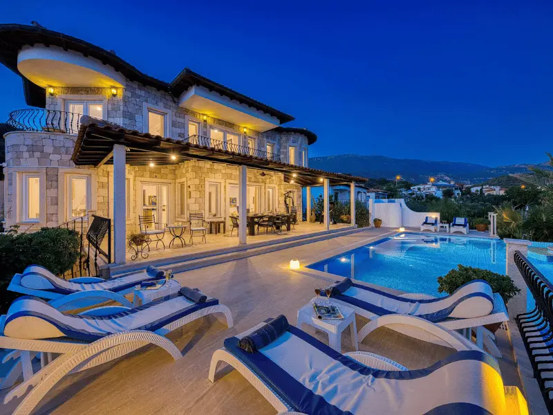 luxury villa with swimming pool