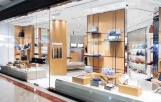 retail shop front view