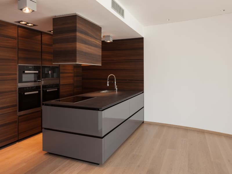 Luxury custom joinery kitchen Dubai villa