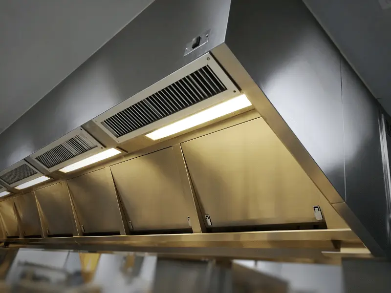 Hvac in restaurant