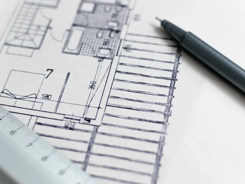 Interior fitout plan diagram