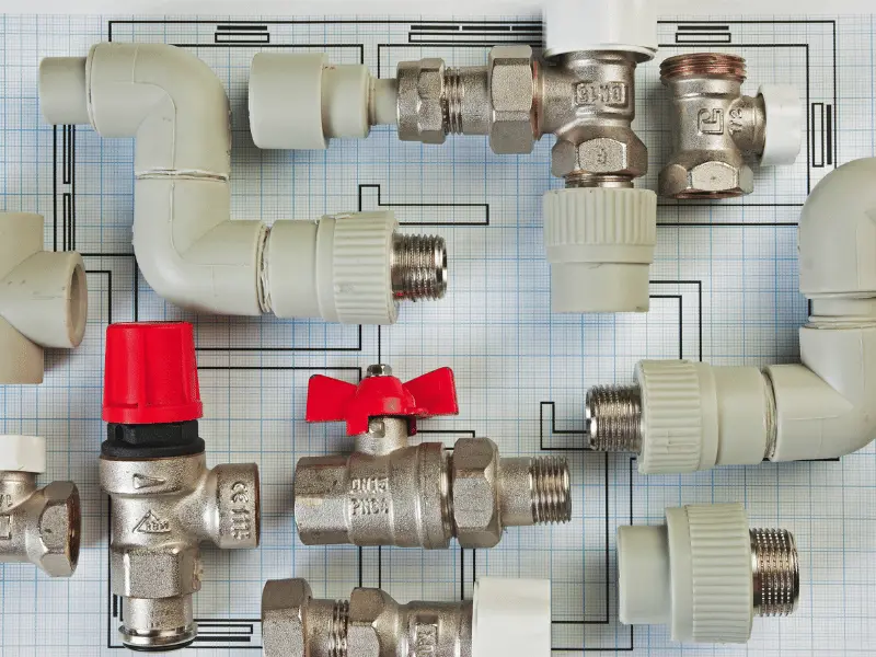 Plumbing for renovating villa
