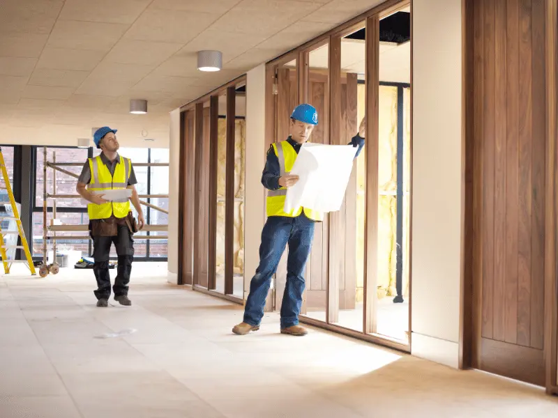 fit-out engineers in the site