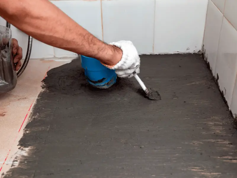 waterproofing Bathroom floors and shower areas waterproofing Bathroom floors and shower areas